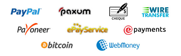 WebClicks Payout Methods